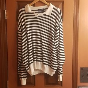 Ralph Lauren Polo Golf Sweater Black/White